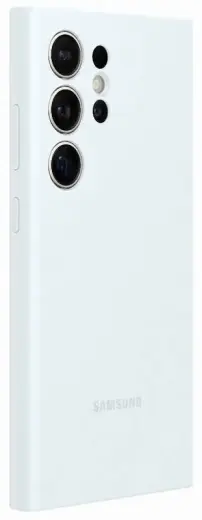 EF-PS928TWE Samsung Silicone Cover for Galaxy S24 Ultra White (Damaged Package)