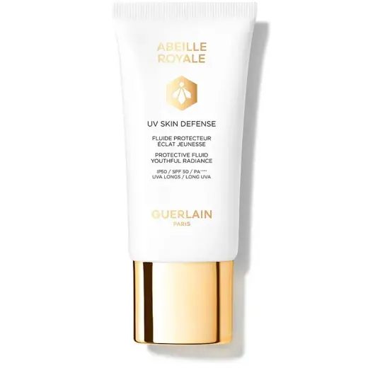 Guerlain ABEILLE ROYALE UV Skin Defense Protective Fluid Youthful Radiance SPF 50 / PA++++ - Clear