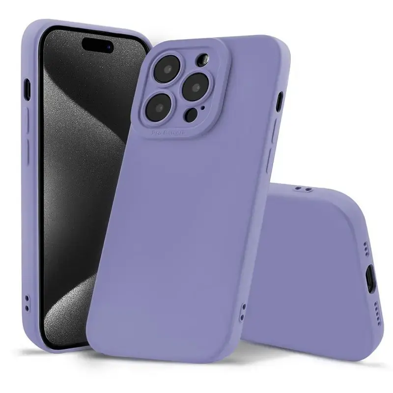 Fusion Softy izturīgs silikona aizsargapvalks Samsung A145 | A146 Galaxy A14 4G | 5G violets