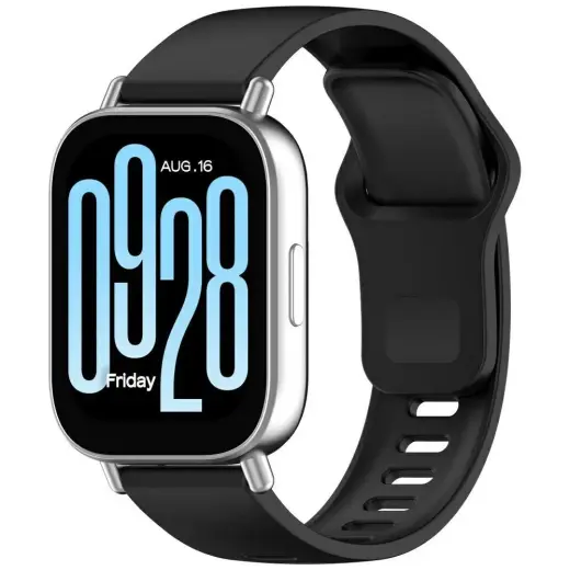 Beline nutikella rihm Redmi Watch 5 Active jaoks | silikoonist | must