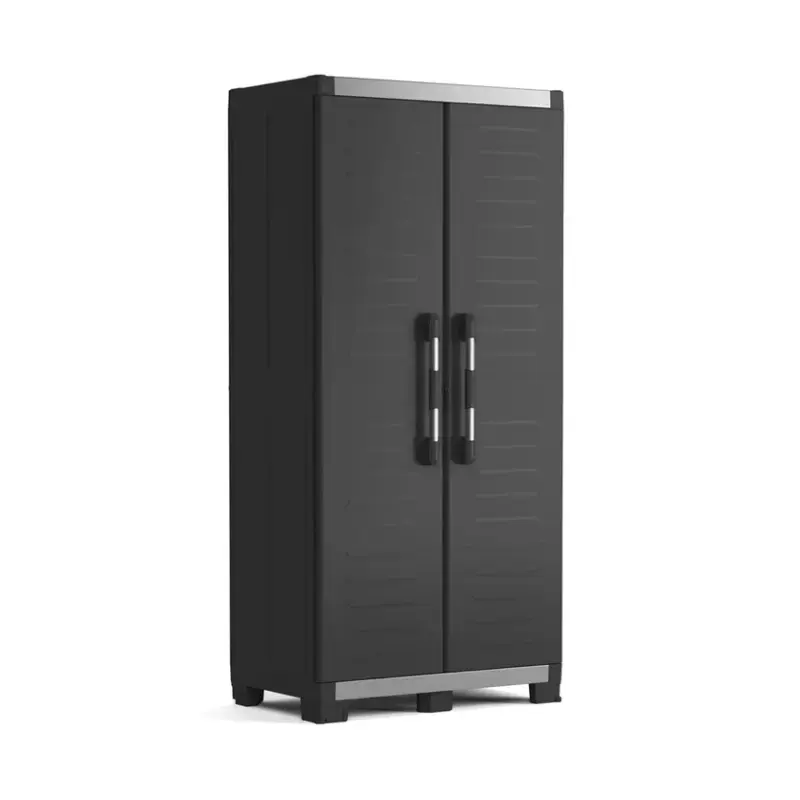 Большой гаражный шкаф XL 89x54x188 см, черный