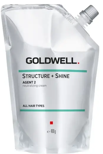 Goldwell Structure + Shine Agent 2 Neutralizing Cream All Hair Types 13.6 Ounce 400 Milliliters