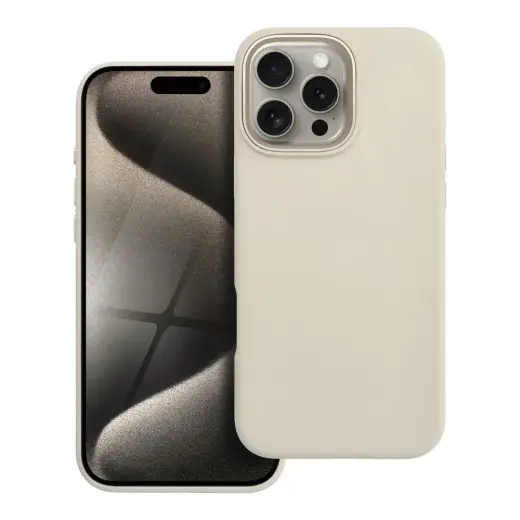 Forcell F-Protect Frame Premium maciņš ar MagSafe atbalstu telefonam iPhone 16 Pro Max balts