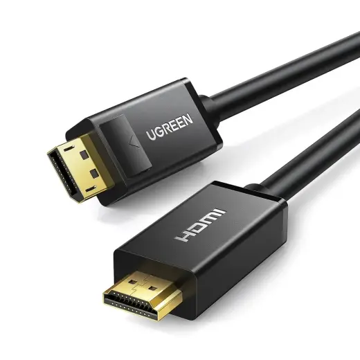 Ugreen kabelis DP101 | DisplayPort - HDMI | 4K | 3m | melns