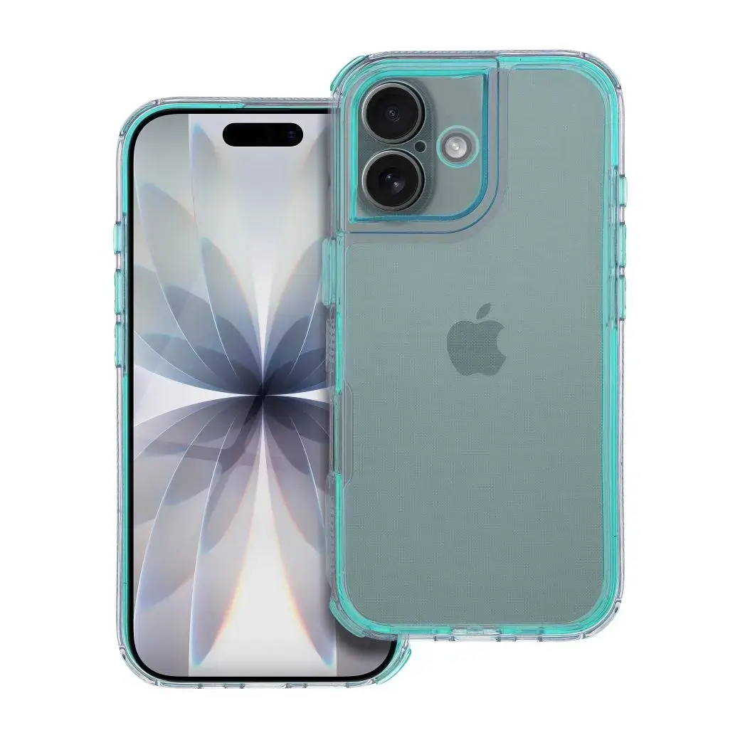 MATRIX CLEAR maciņš telefonam iPhone 17 zaļš