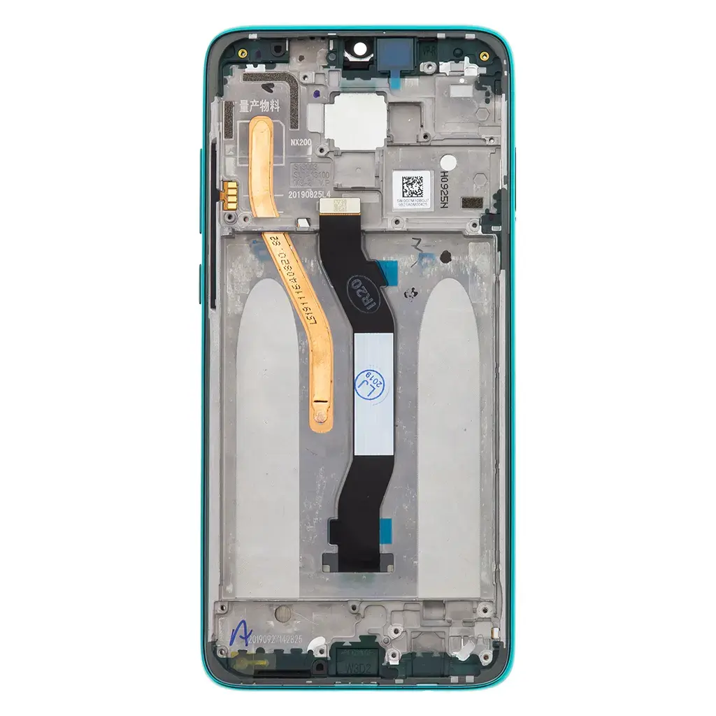 LCD Display + Touch Unit + Front Cover for Xiaomi Redmi Note 8 Pro Green