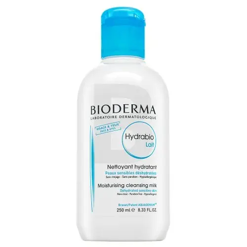 Bioderma Hydrabio Lait Mitrinošs attīrošs pieniņš 250 ml