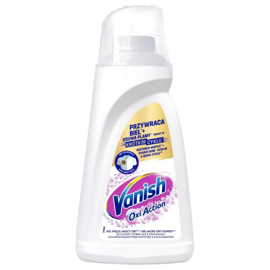 Līdzeklis Vanish white traipu noņemšanai 1l