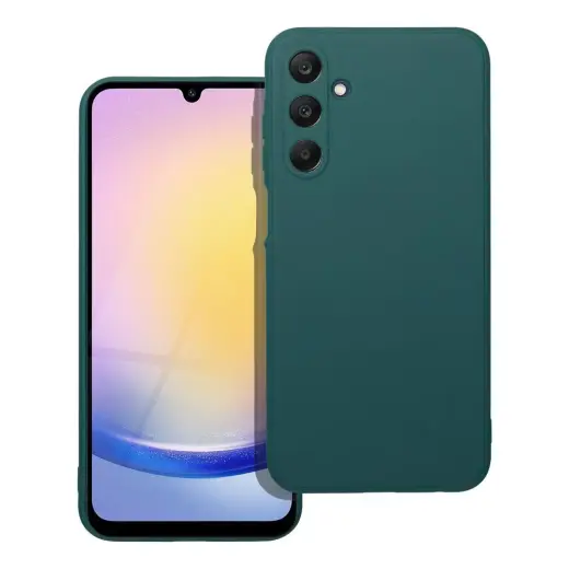 MATT telefono dėklas Samsung Galaxy A25 (A256) žalias