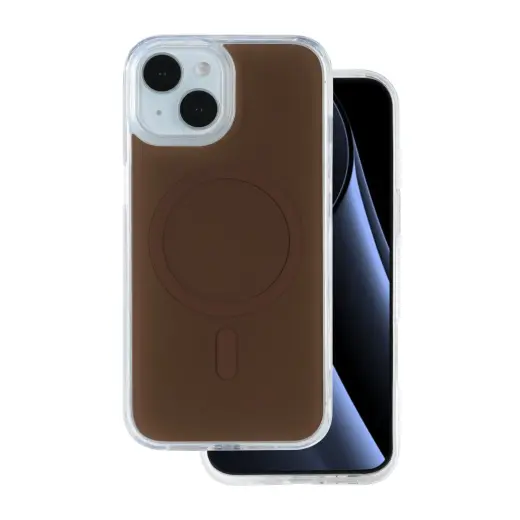 Lowkey Mag maciņš ar MagSafe atbalstu telefonam iPhone 12 | iPhone 12 Pro brūns