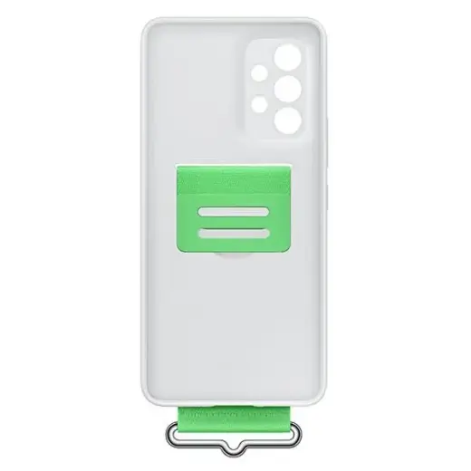 Samsung Silicone Cover Strap for Galaxy A53 5G white Foto 6