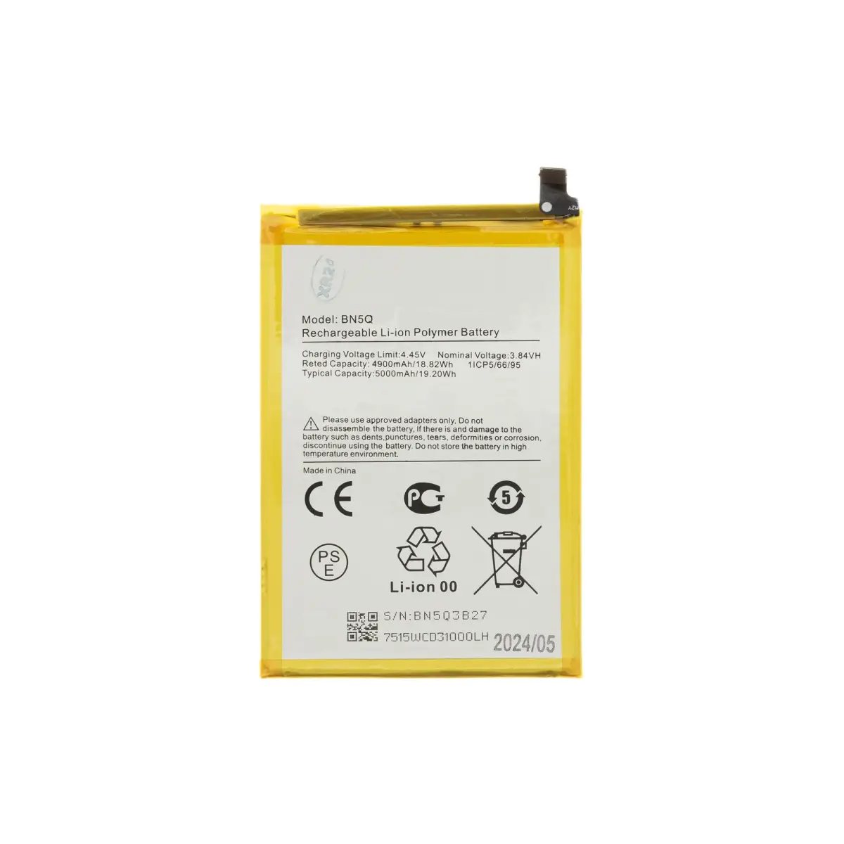 For_Xiaomi BN5Q Xiaomi Battery 5000mAh (OEM)