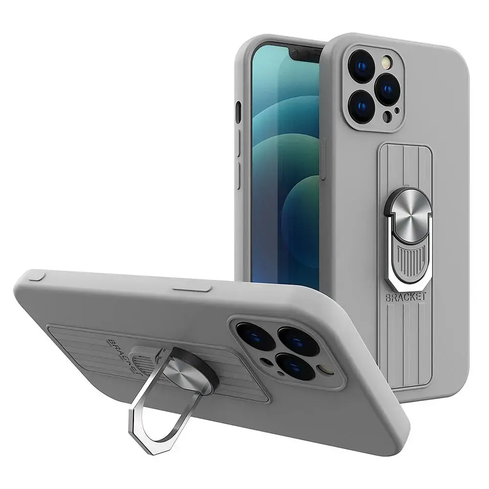 Hurtel Silicone ring case with finger