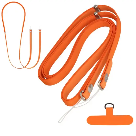 Crossbody Strap lanyard - orange