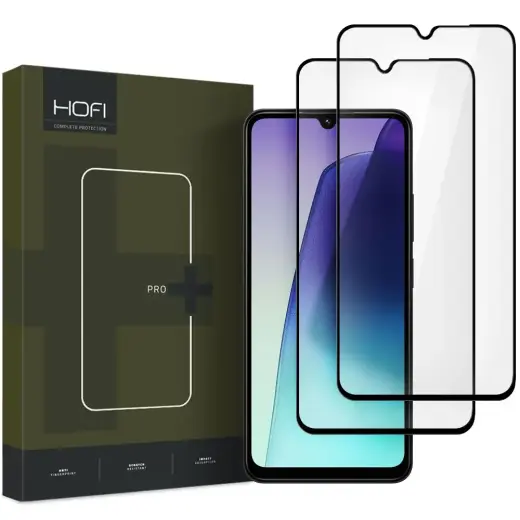 HOFI GLASS PRO+ tempered glass for phone Xiaomi Redmi 14C | Poco C75 black 2 pcs