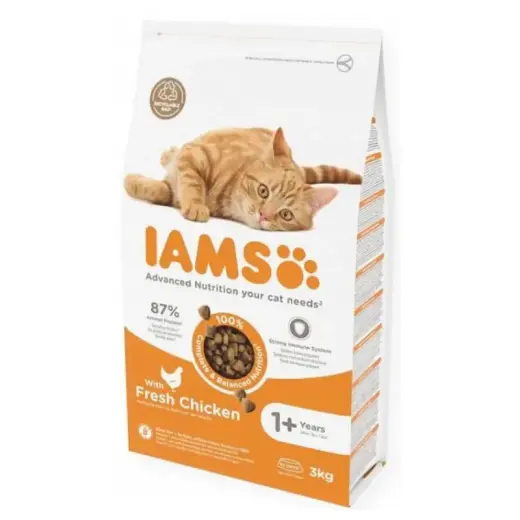 Dry food for cats - IAMS CAT ADULT CHICKEN, 3kg