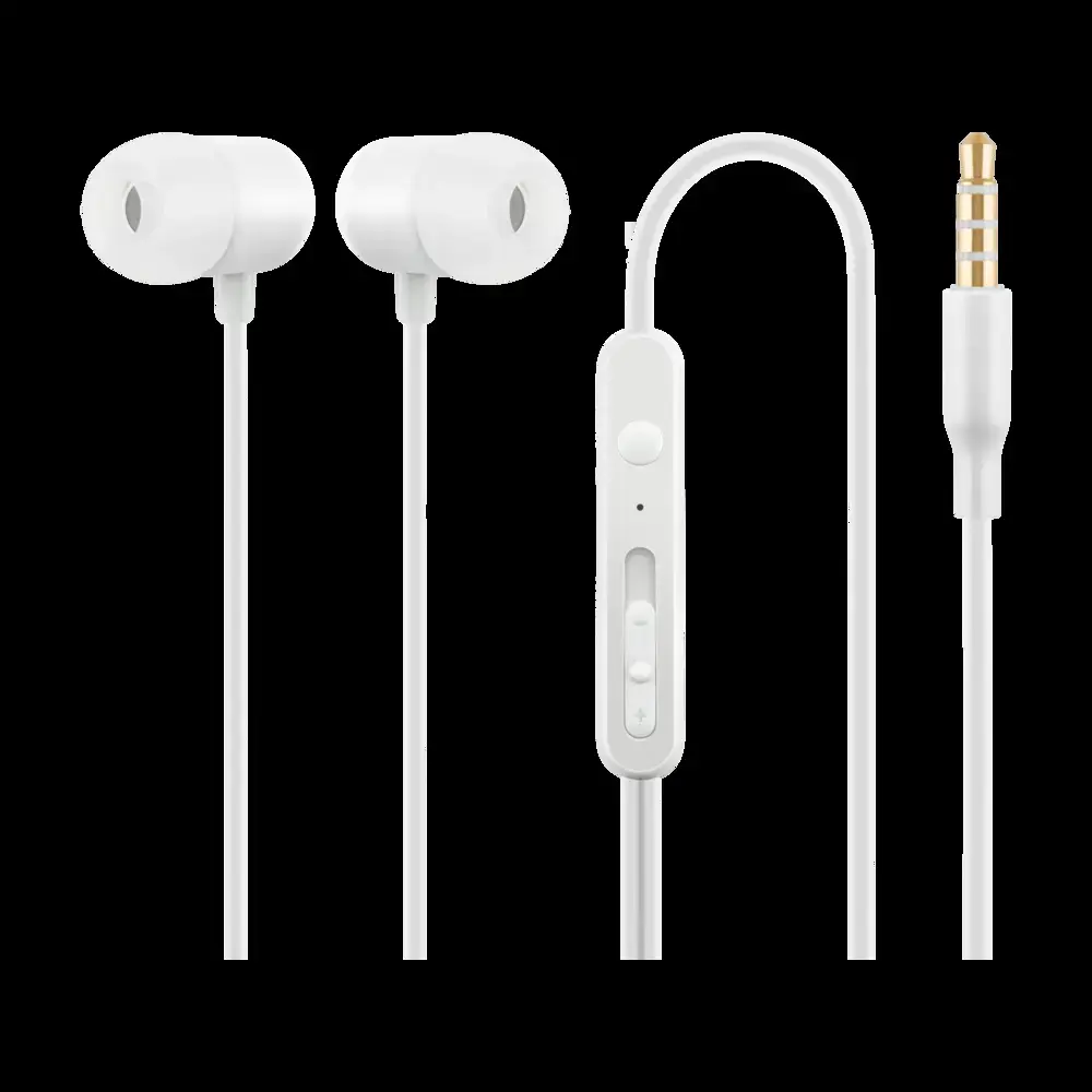 Acme Europe wired earphone HE21W white with microphone 