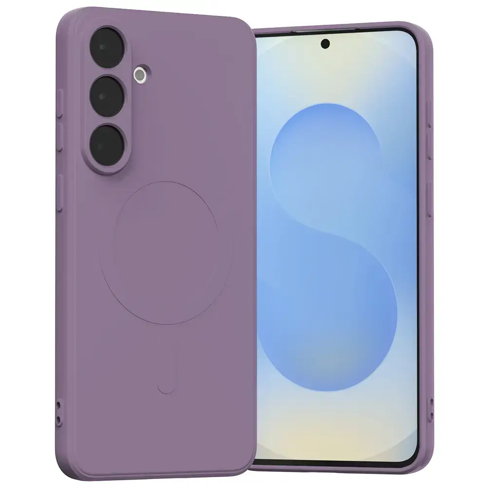Mercury Semi-Silicone maciņš ar MagSafe atbalstu telefonam Samsung Galaxy S25 FE (S731) violets