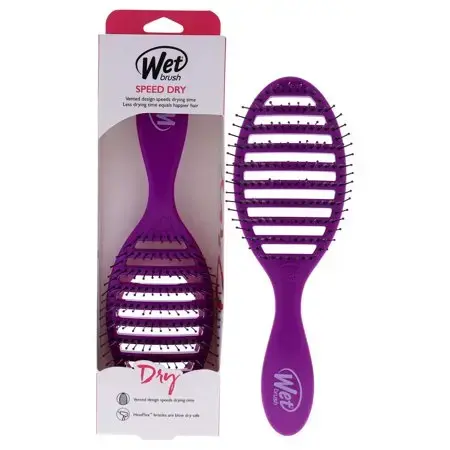 Wet Brush Speed Dry Hairbrush for Easy Drying Purple