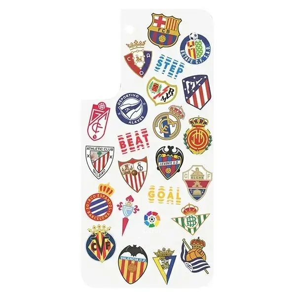 Panel Samsung GP-TOU021HOLTW do etui Frame Cover do Galaxy S22+ Laliga biały|white