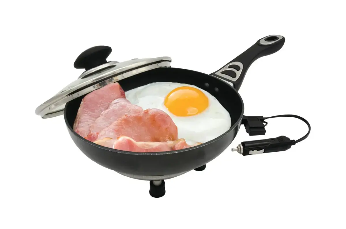 Electric frying Pan for car 20cm x 4cm 250W 24V