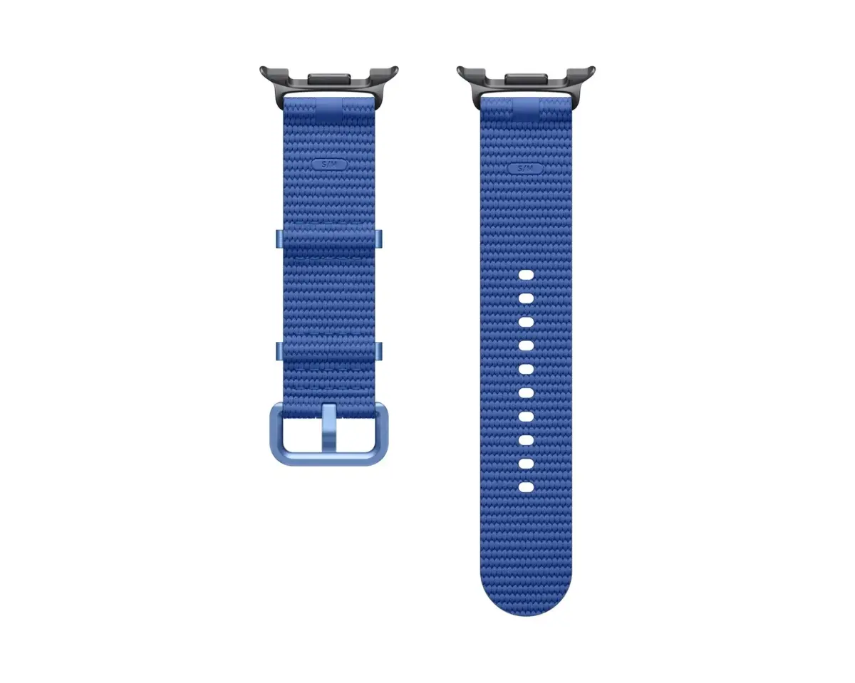 Samsung Stylish Sport viedpulksteņa siksniņa priekš Galaxy Watch 8/8 Classic | silikons | zila (Bojāts iepakojums)