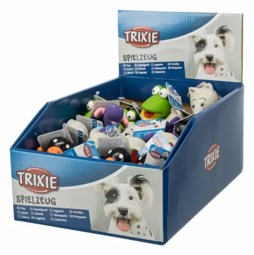 Toy for dogs - Trixie Assortment Small Figure with sound 6-9cm, 1 pcs
