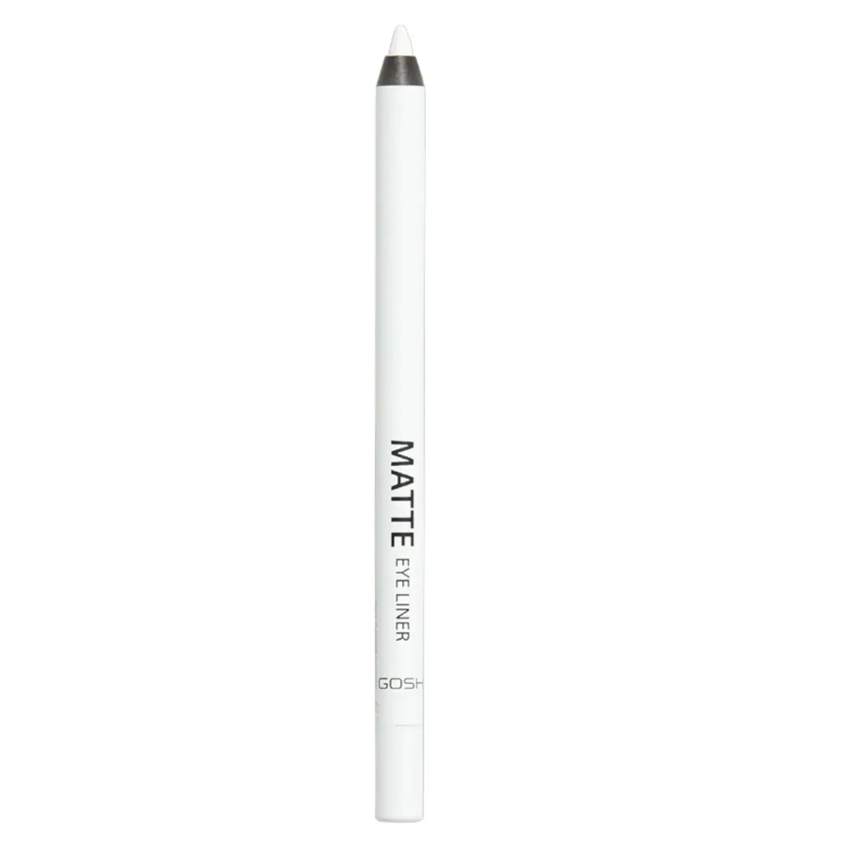 Gosh, Matte Eye Liner, Cream Pencil, Kohl Eyeliner, 001, Dover White, 1.2 g