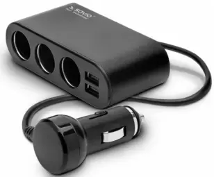 Savio 12| 24V Car Charger Divider auto lādētājs | 120W | USB