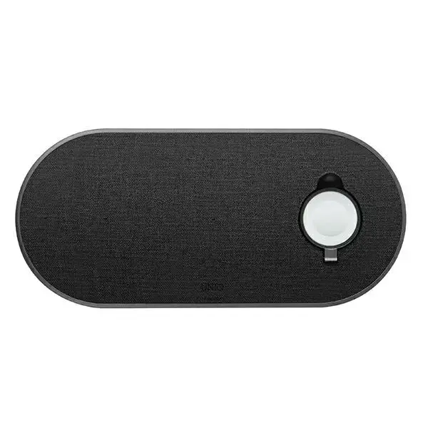 UNIQ Aereo Plus 3-in-1 juhtmevaba laadija | Qi | 25W | must