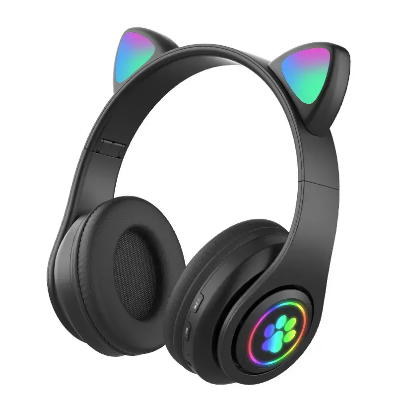 Беспроводные наушники Goodbuy Paws для детей | Bluetooth 5.0 | черные