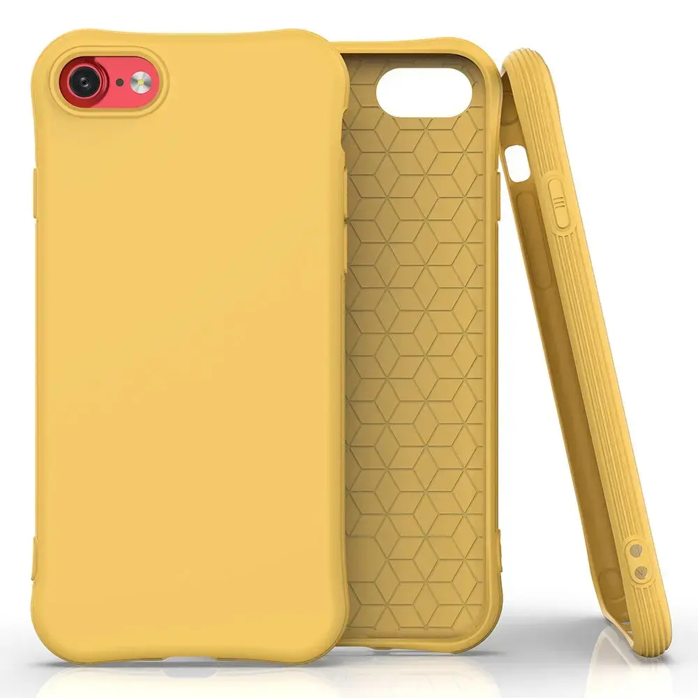 Fusion Solaster Back Case Silicone Case For Apple iPhone 7 | 8 | SE 2020 Yellow