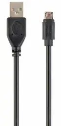 Gembird data transfer and charging cable | USB-A to Micro USB | 1.8m | black