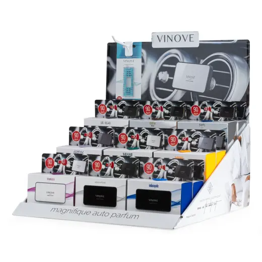 Start set cartoon display with 18 air fresheners