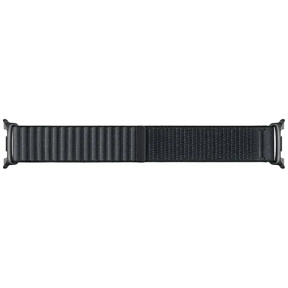 Samsung Fabric viedpulksteņa siksniņa priekš Galaxy Watch8 / Watch8 Classic | neilons | tumši pelēka
