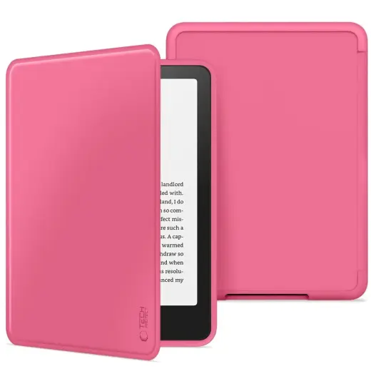 TECH-PROTECT SMARTCASE KINDLE PAPERWHITE VI | 6 | COLORSOFT | SIGNATURE EDITION RASPBERRY PINK