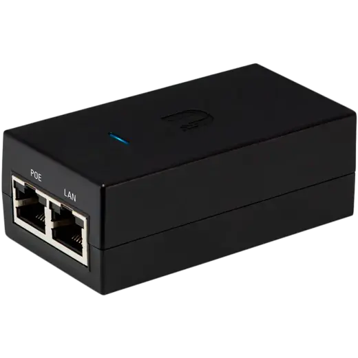 Ubiquity POE Injector, 24VDC, 30W, EU