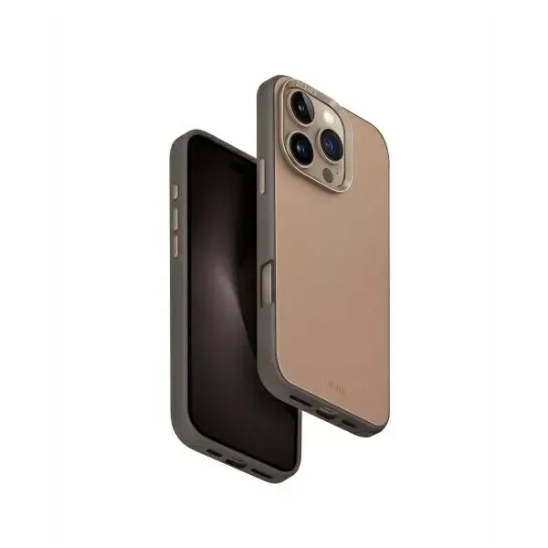 UNIQ etui Lyden DS iPhone 16 Pro 6.3"     Magclick Charging szary|flint grey