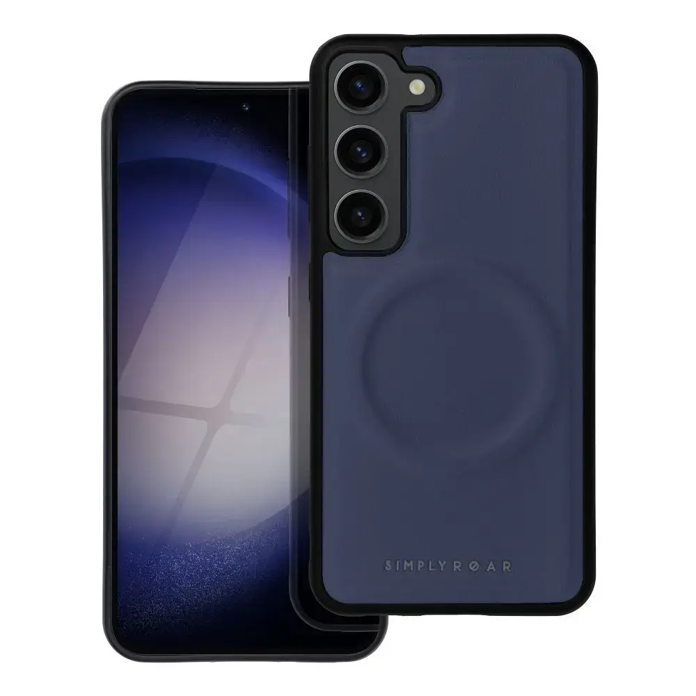 Roar Mag Morning silikona aizsargapvalks Samsung S911B Galaxy S23 5G zils