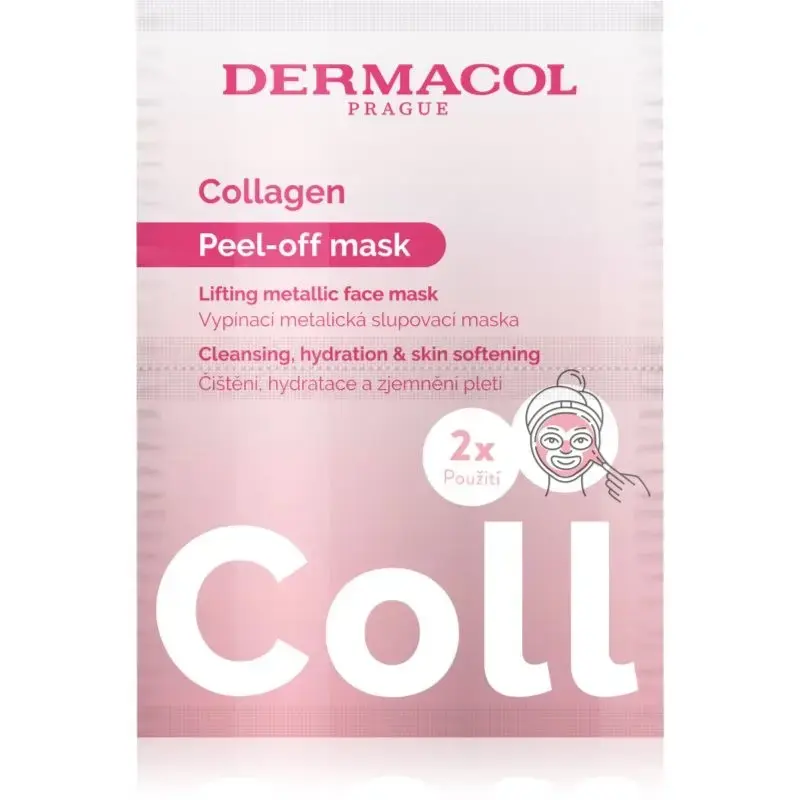 Dermacol Collagen Lifting Peel-off Mask 2x8 Ml