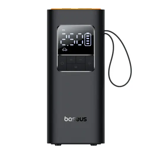 Baseus SuperMini Pro Battery Compressor with Display - Black
