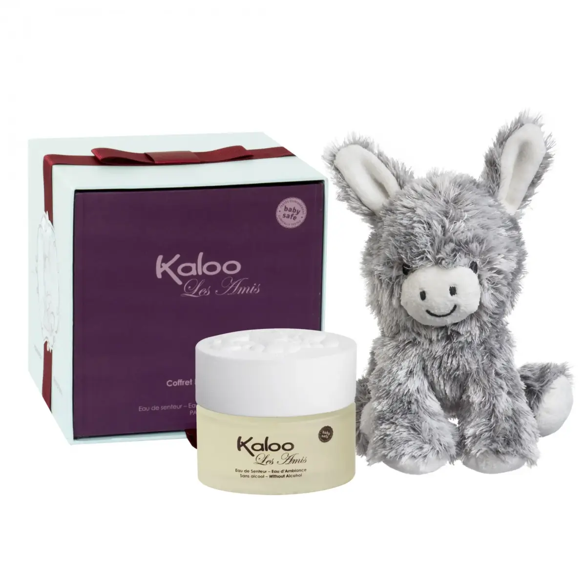 Set Kaloo: Les Amis, Eau De Parfum, For Women, 100 ml + Les Amis, Donkey, Collectible Plush Toy