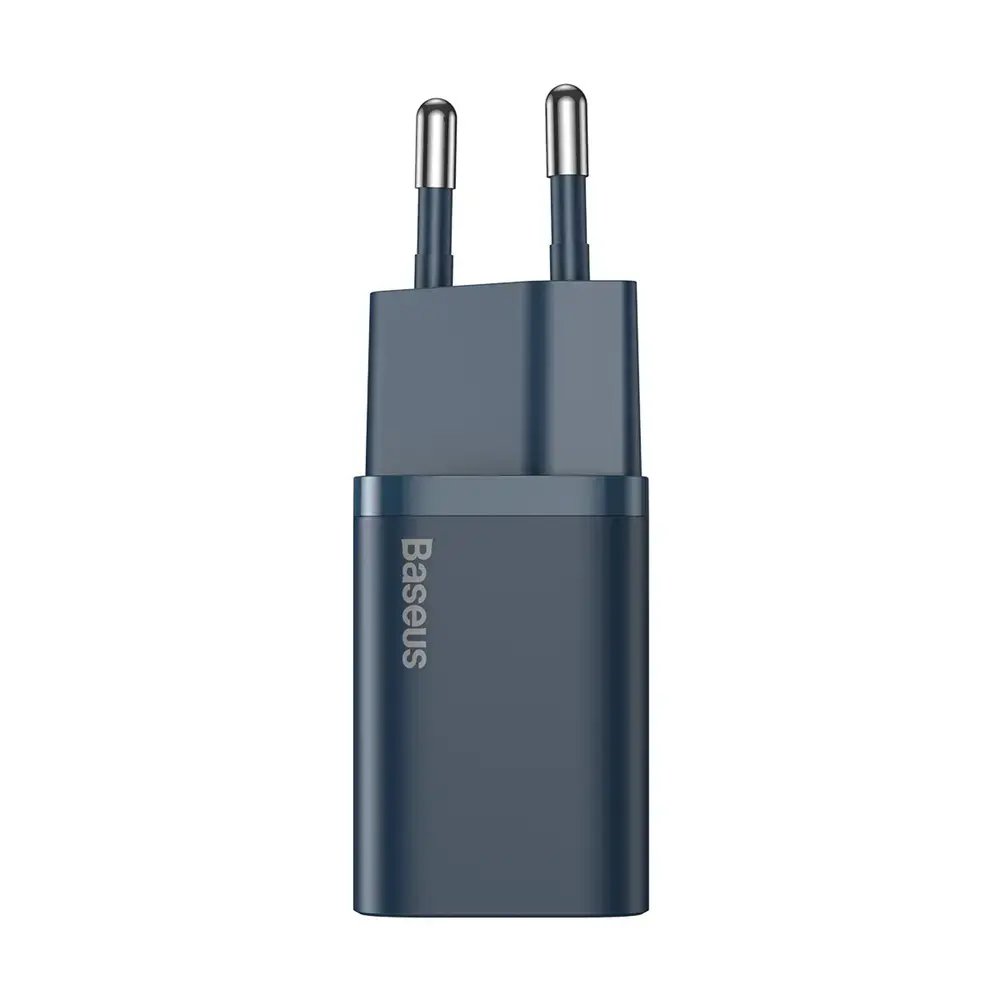Baseus Super Si travel charger | 20W | QC | USB-C | blue