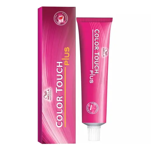 Wella Professionals, Color Touch Plus, Ammonia-Free, Semi-Permanent Hair Dye, 44/06 Intense Medium Natural Violet Brown, 60 ml