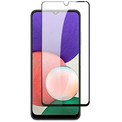 Fusion 5D glass full coveraged with frame Samsung A226 Galaxy A22 5G black