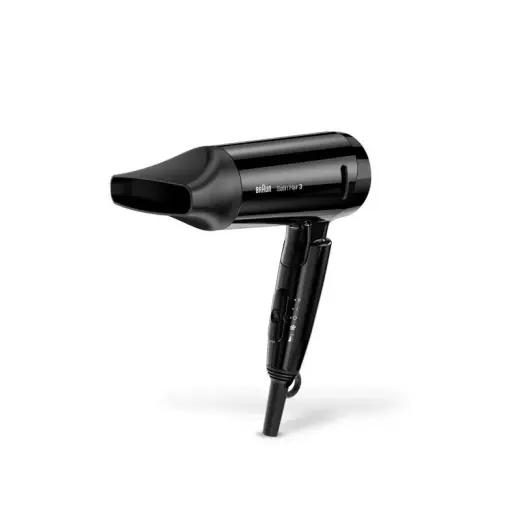 Braun Hairdryer Satin Hair 3 HD350 Style&Go black Schwarz (BRHD350E)