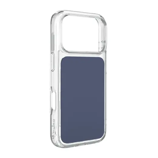 Puro Plate Mag telefoni ümbris MagSafe toega iPhone 17 Pro sinine