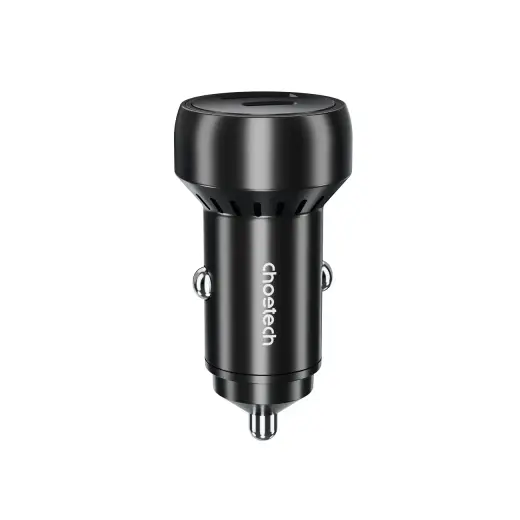 Choetech TC0014 car charger | 60W | PD, QC, PPS | USB-C, USB-A | black