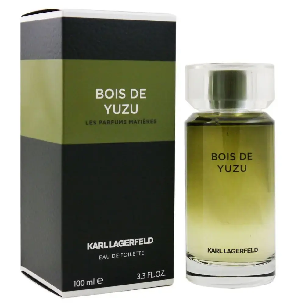 Karl Lagerfeld 3.3 Oz Bois De Yuzu Eau De Toilette Spray by Karl Lagerfeld for Men