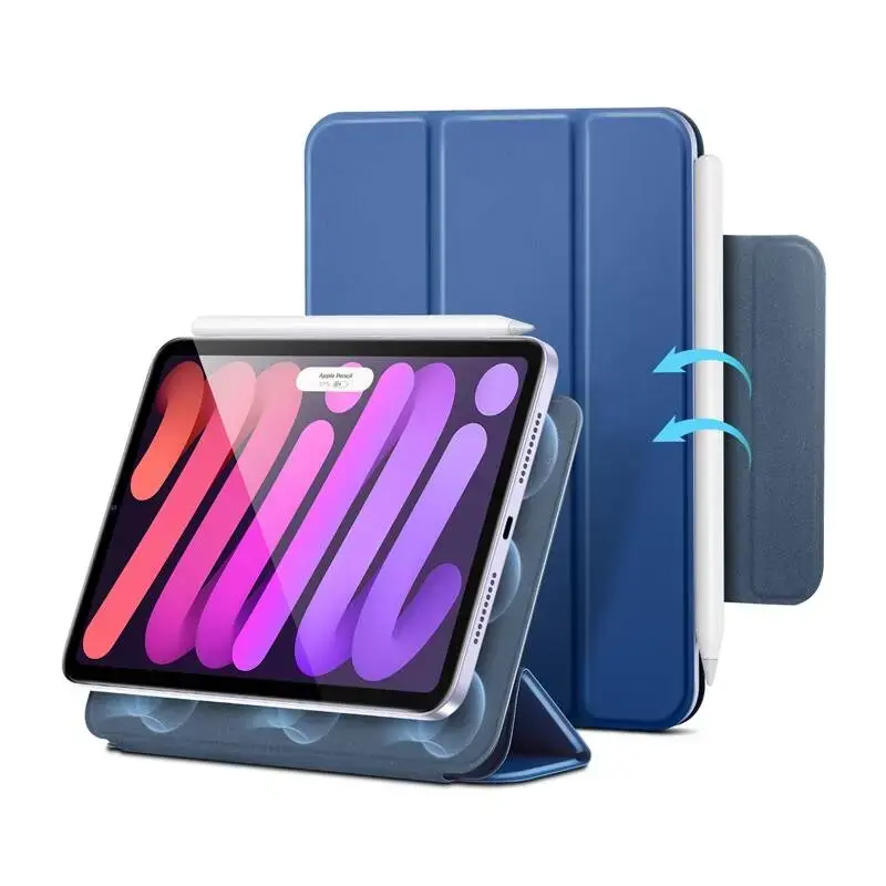 ESR Rebound magnetic case for iPad mini 6|A17 Pro (blue)